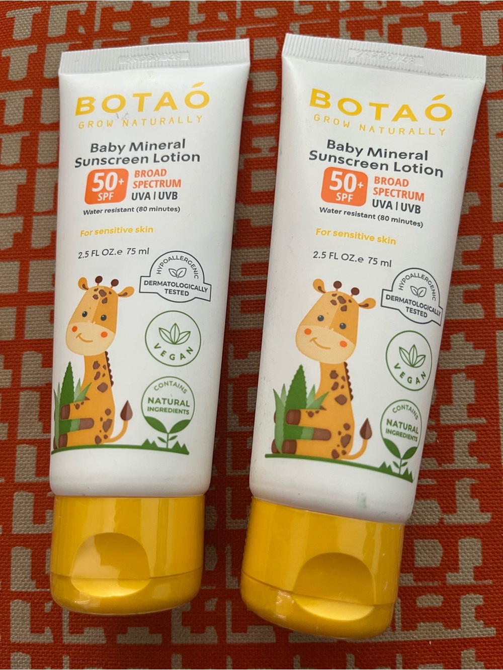 Botao Baby Mineral Sunscreen Lotion SPF 50+ – 75ml